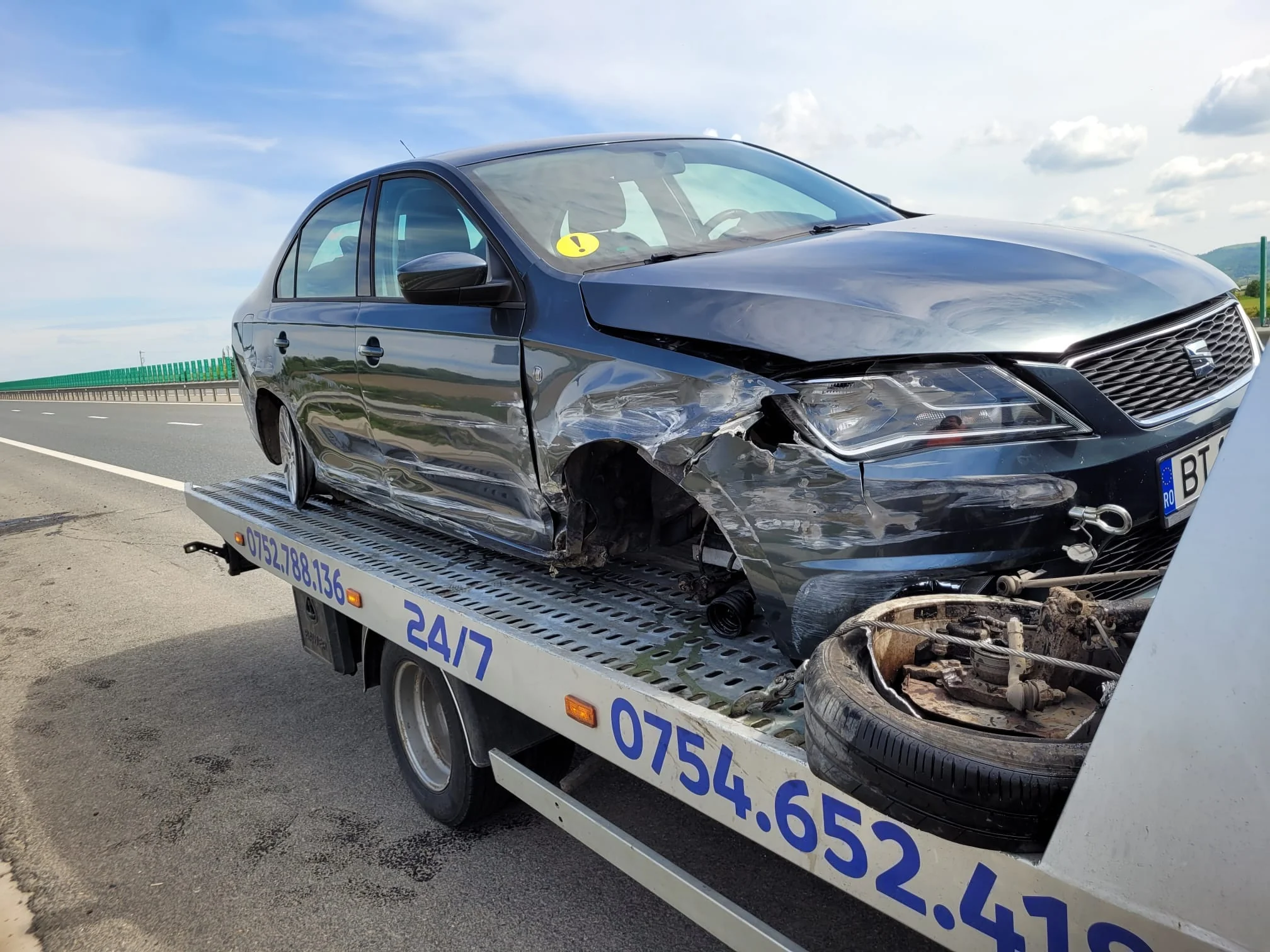 Tractari auto Bacau - interventii urgente